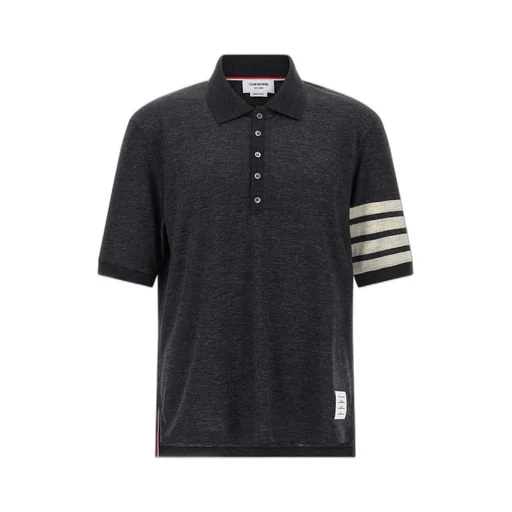 4-Bar Wool Polo Shirt