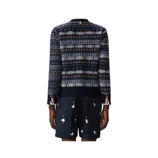 Fair Isle Wool Cardigan