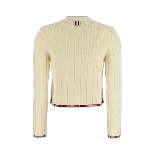 Ribbed Wool Cardigan