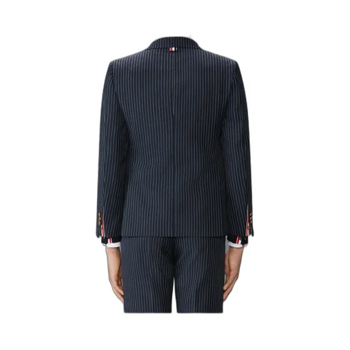 Pinstripe Wool Blazer
