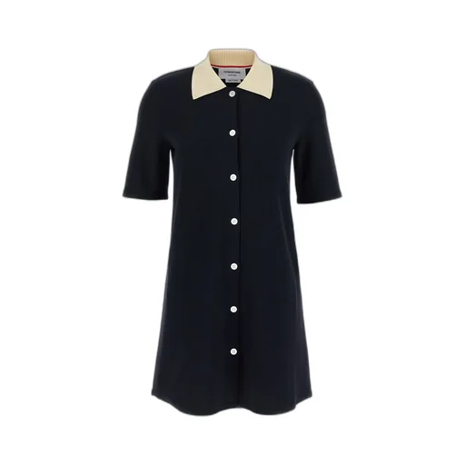 Short Sleeved Ribbed Mini Dress