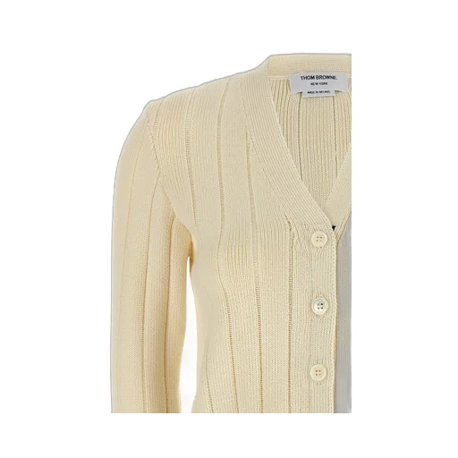Ribbed Wool Cardigan
