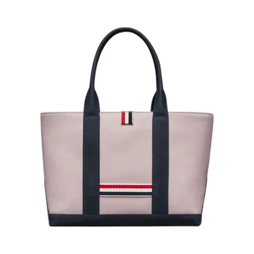 Stripe-Detailing Tote Bag