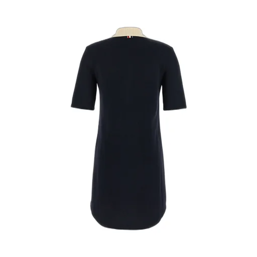 Short Sleeved Ribbed Mini Dress
