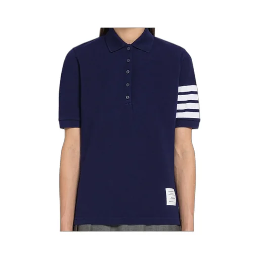 4-Bar Short Sleeved Polo Top