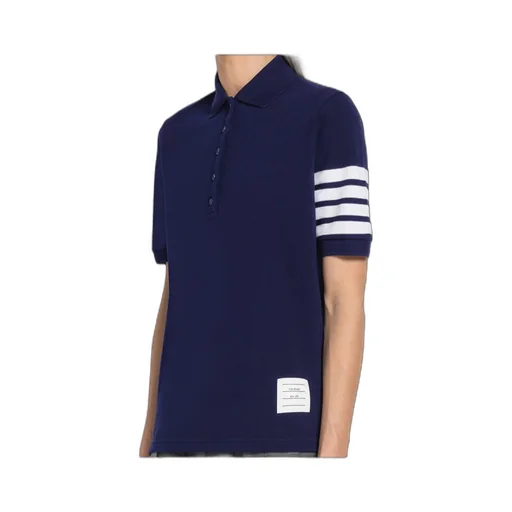 4-Bar Short Sleeved Polo Top
