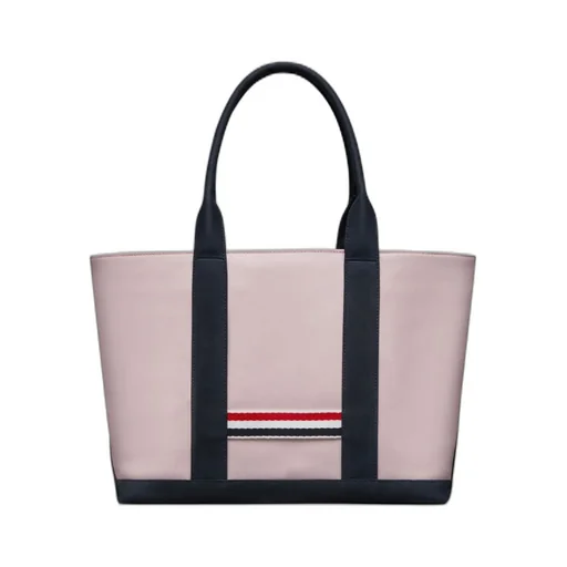 Stripe-Detailing Tote Bag