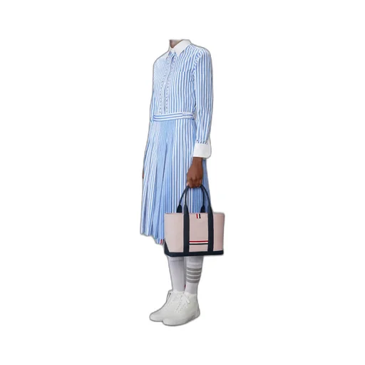 Stripe-Detailing Tote Bag