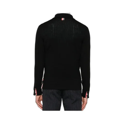 Rwb-Stripe Virgin Wool Cardigan