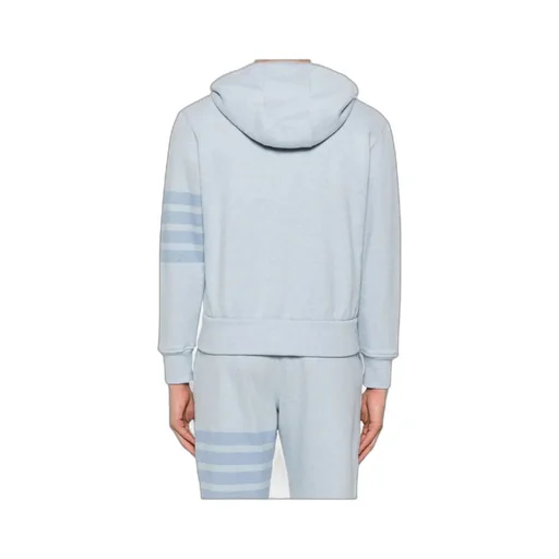 4-Bar Stripe Zipped Hoodie