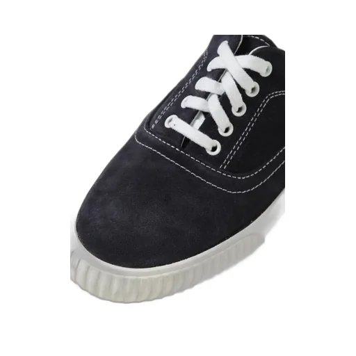 Lace-Up Suede Sneakers