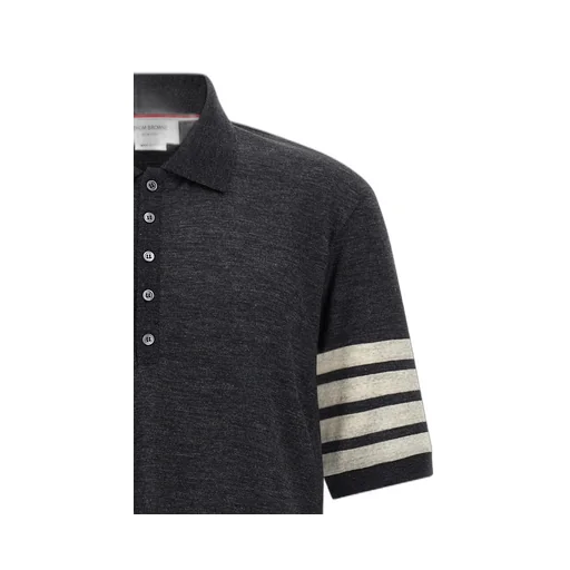 4-Bar Wool Polo Shirt