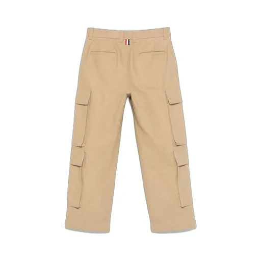 Washed Utility Chino Cargo Trousers