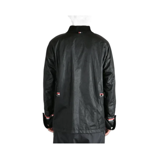 Panelled Buttoned Jacket