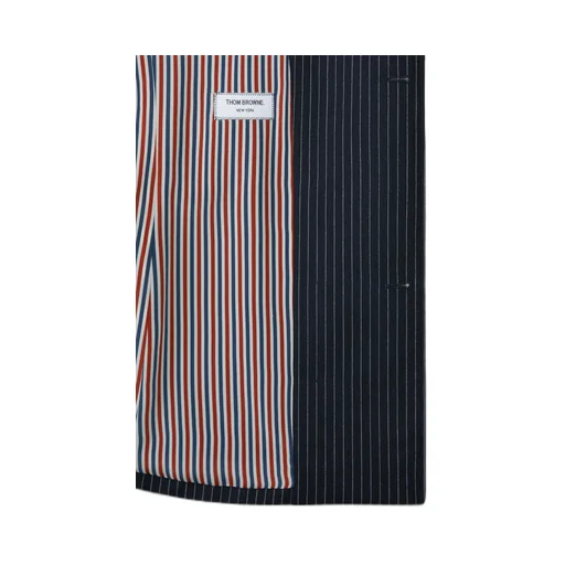 Pinstripe Double-Breasted Jacket