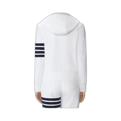 4-Bar Zip-Up Hoodie