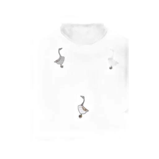Embroidered-Motif T-Shirt
