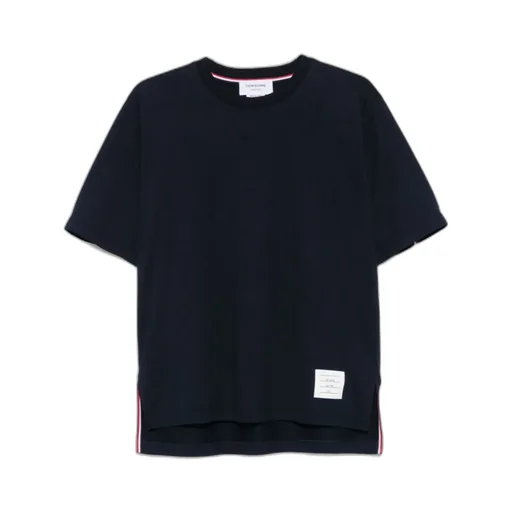 Stripe Detailed Crewneck T-Shirt