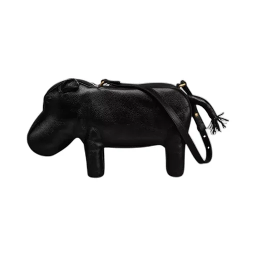 Hippo-Motif Shoulder Bag
