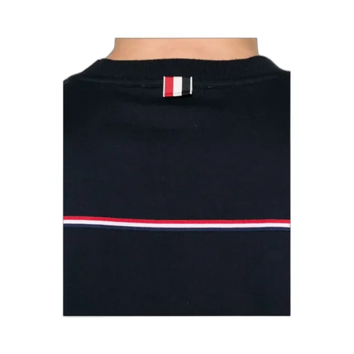 Stripe Detailed Crewneck T-Shirt