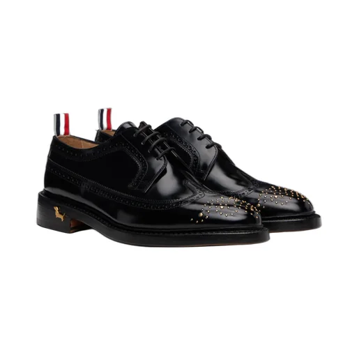 Classic Longwing Lace-Up Brogue Shoes