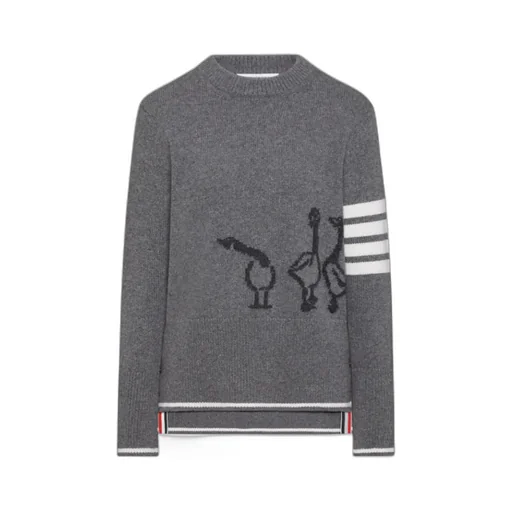Long-Sleeved Crewneck Jumper