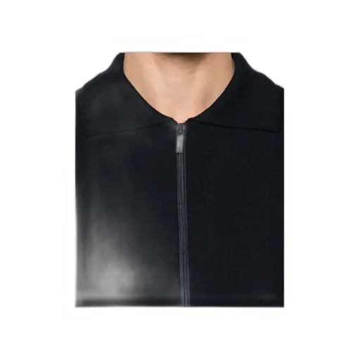 4-Bar Stripe Zipped Cardigan