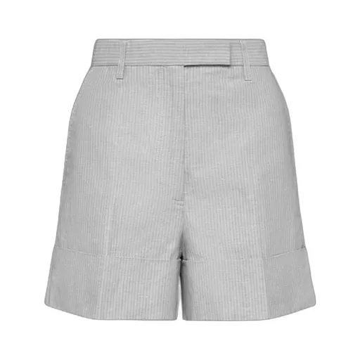 Pinstripe Shorts