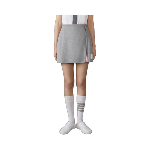 Waffle Mini Wrap Skirt