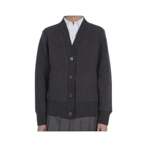 V-Neck Fleeced Cardigan