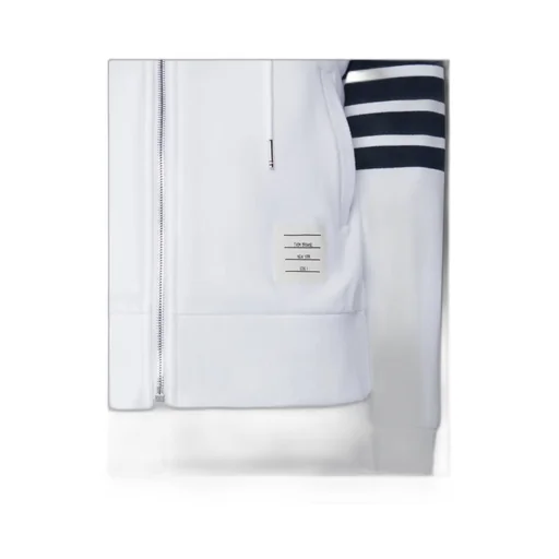 Zip-Up Drawstring Hoodie