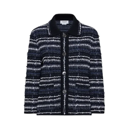 Bouclé Construction Tweed Jacket