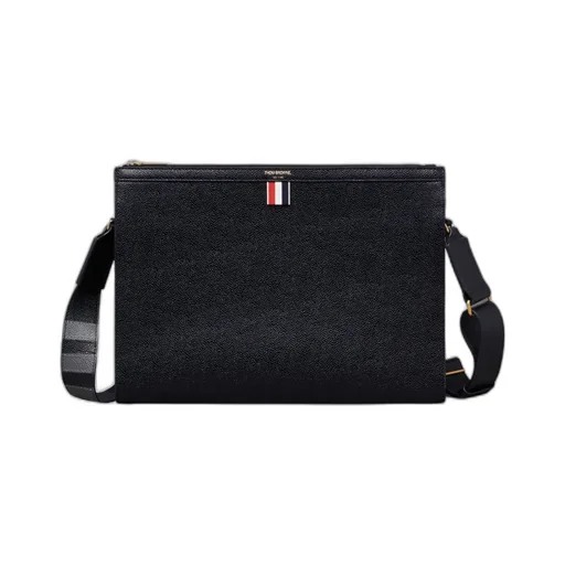 4-Bar Leather Crossbody Bag