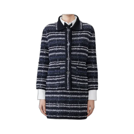 Bouclé Construction Tweed Jacket