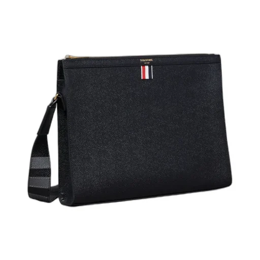 4-Bar Leather Crossbody Bag