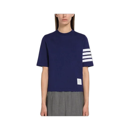 Four-Stripe Sleeve T-Shirt