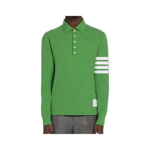 Long-Sleeved Polo Shirt
