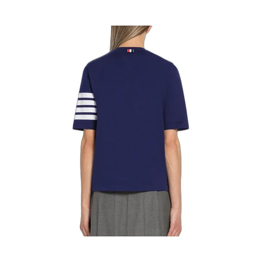 Four-Stripe Sleeve T-Shirt
