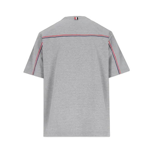 Stripe Detailed Crewneck T-Shirt
