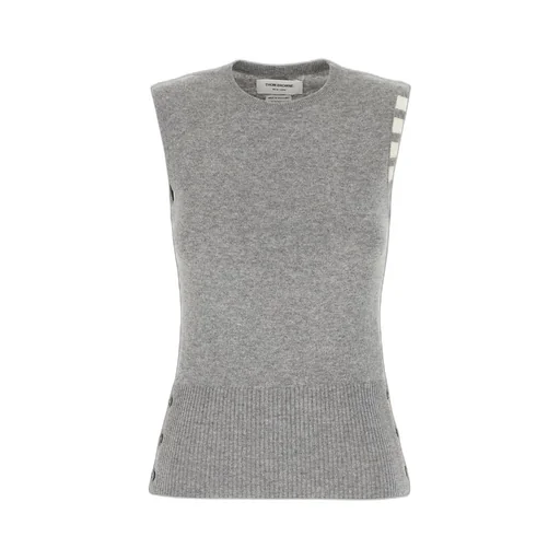 Four-Bar Cashmere Vest