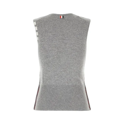 Four-Bar Cashmere Vest