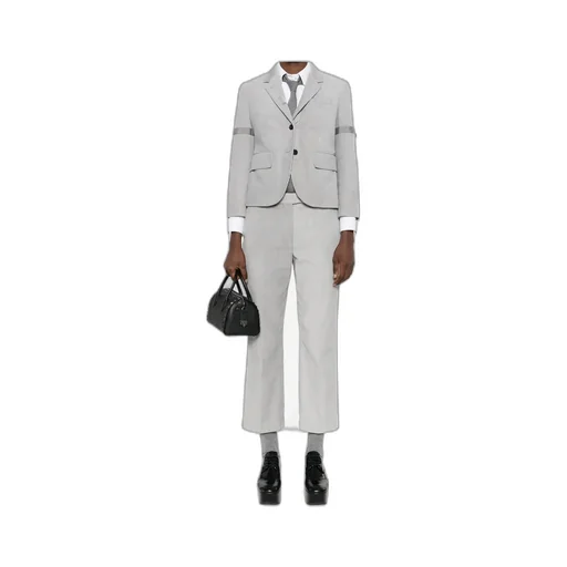 Long-Sleeved Suit Coat