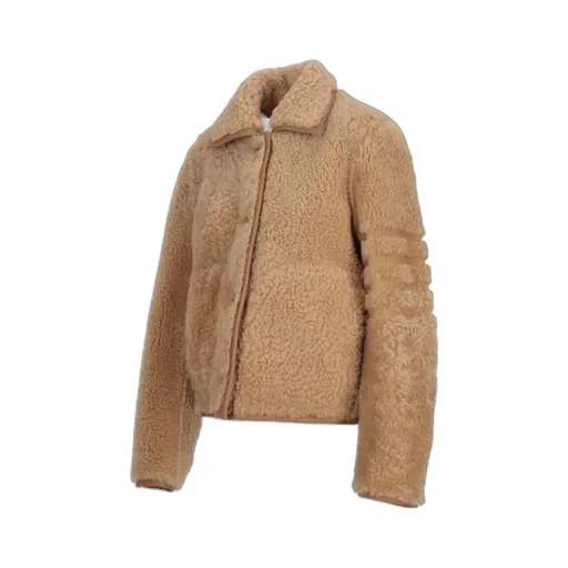 Bell-Sleeved Buttoned Jacket