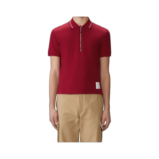 Rwb-Stripe Cotton Polo Shirt