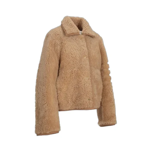 Bell-Sleeved Buttoned Jacket