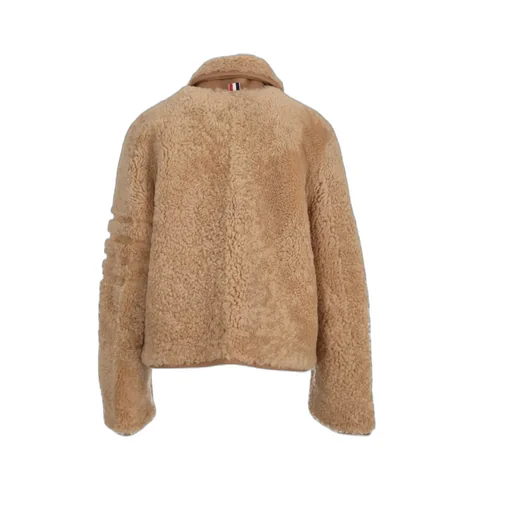Bell-Sleeved Buttoned Jacket