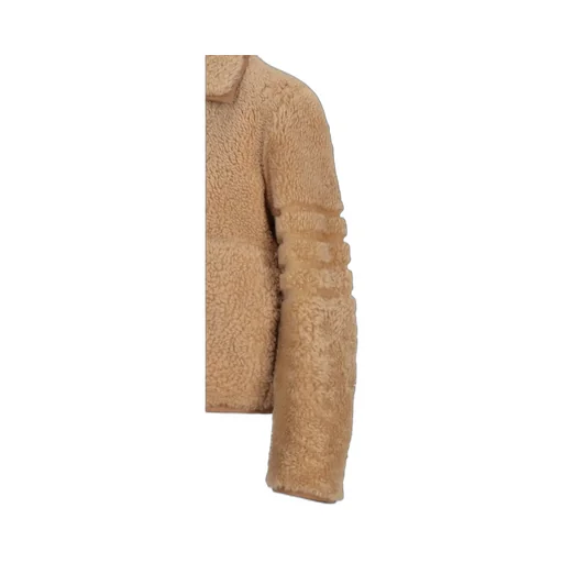 Bell-Sleeved Buttoned Jacket