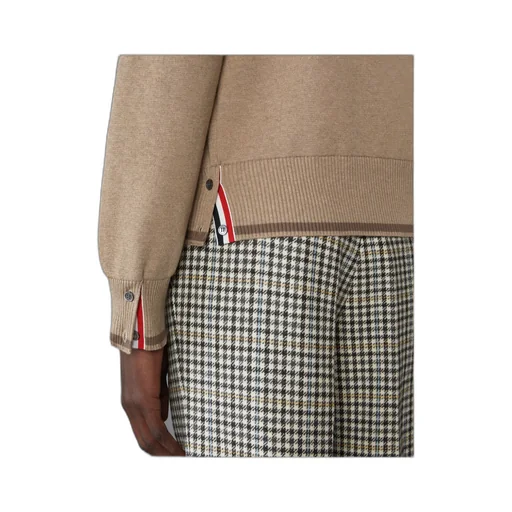 4-Bar Stripe Detailed Knitted Jumper