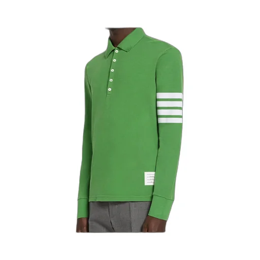 Long-Sleeved Polo Shirt