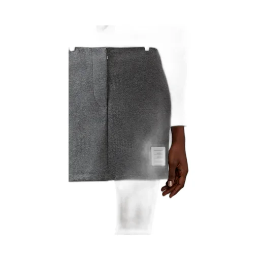 Logo-Patch Mini Skirt